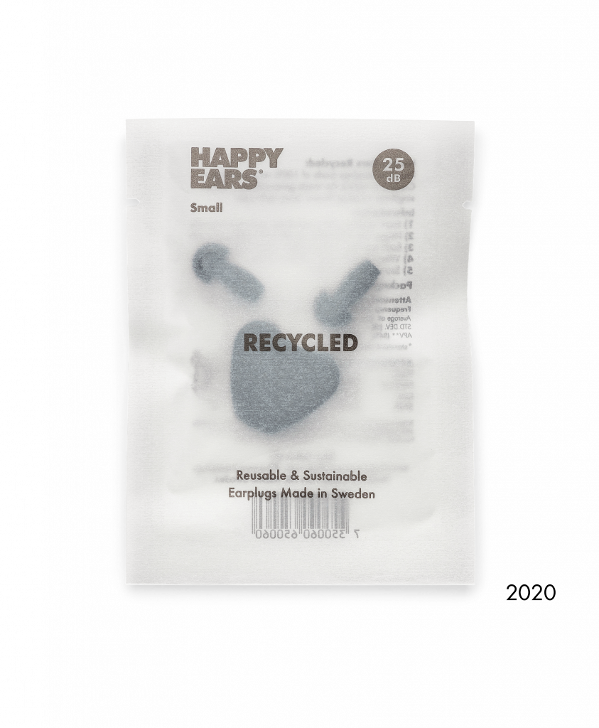 Happy Ears Eco-Friendly Earplugs Made of Recycled Plastics