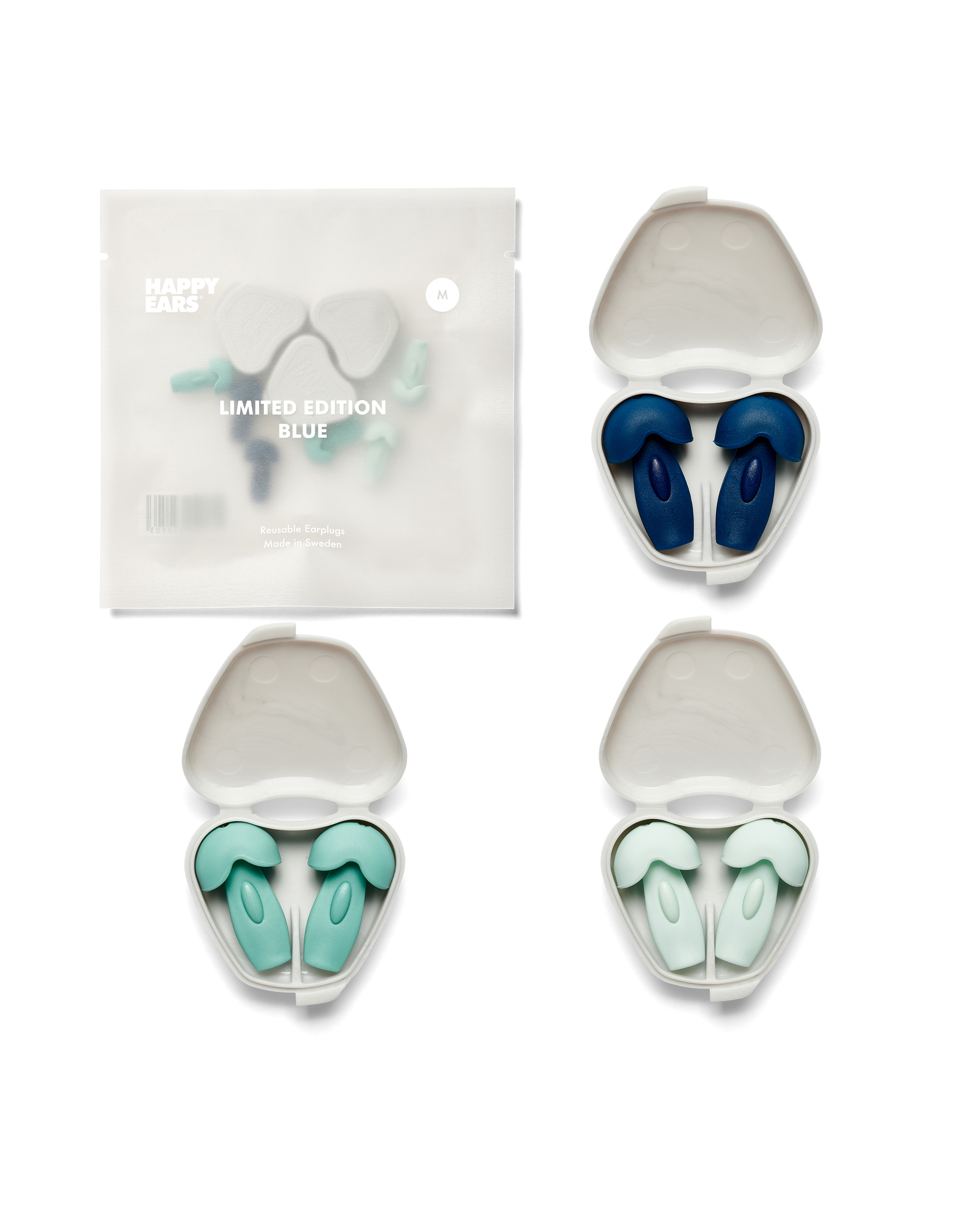 Limited Edition 3-pack - Medium - HappyEars US